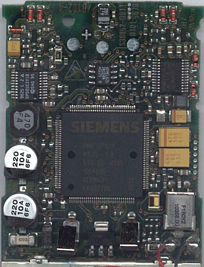 Photo of Siemens Gigaset 1010 / Panasonic KX-TCD 915G DECT-telephone PCB